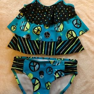 Girls Justice Swimsuit. Size 6.